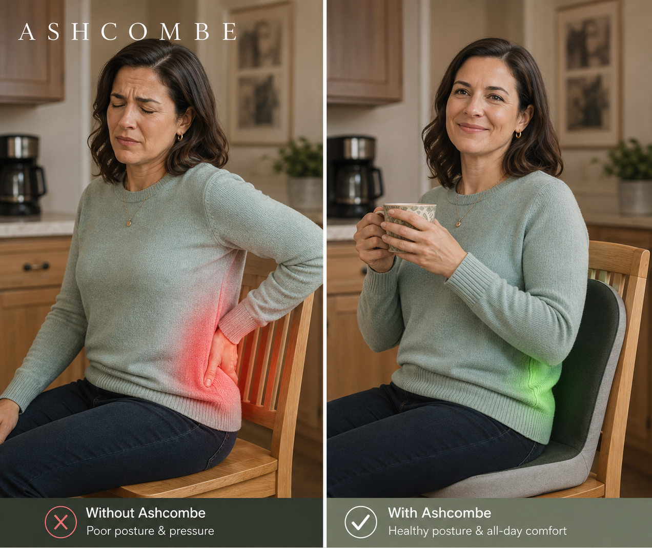 Ashcombe Orthopaedic Seat Cushion